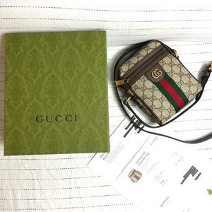 Gucci Ophidia Messenger Bag small brand new authentic